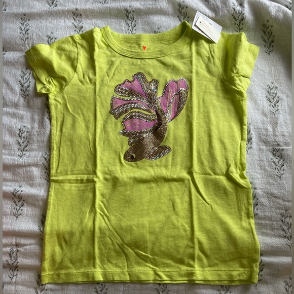 Girls size 6 j crew koi tshirt - Picture 1 of 1